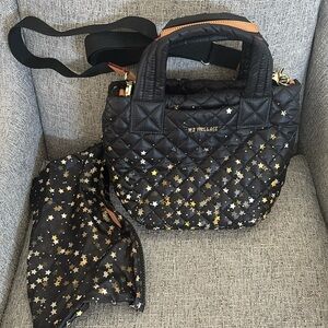 MZ Wallace mini metro tote deluxe. EUC. Stars!
